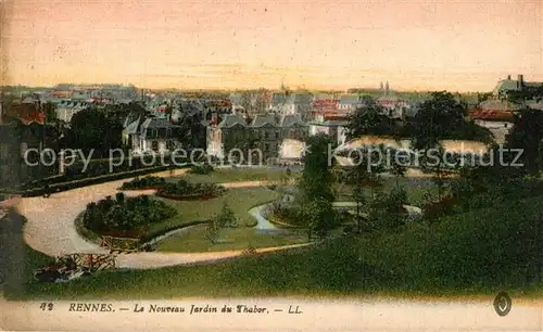 Rennes_Ille et Vilaine Nouveau Jardin du Thabor  