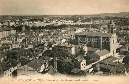 Toulouse_Haute Garonne Eglise Saint Nicolas Quartier Saint Cyprien Toulouse Haute Garonne