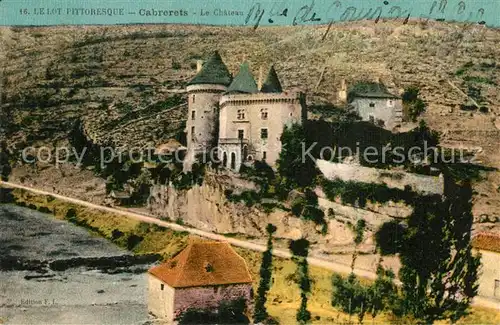 Cabrerets Chateau  Cabrerets