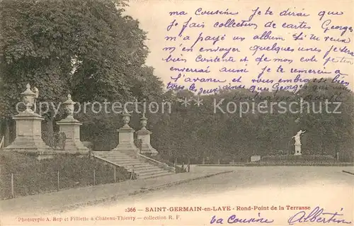 Saint Germain en Laye Rond Point de la Terrasse  Saint Germain en Laye