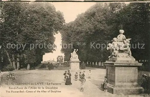 Saint Germain en Laye Rond Point de l Allee de la Dauphine  Saint Germain en Laye