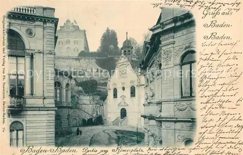 Baden Baden R?merplatz  Baden Baden