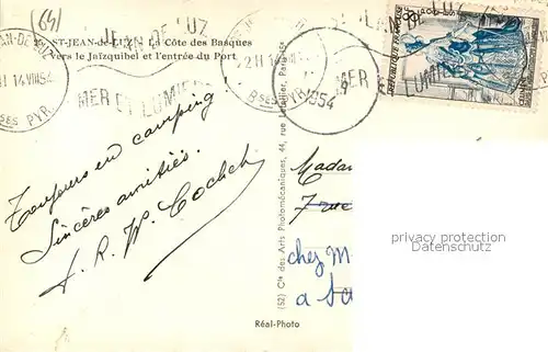 Saint Jean de Luz Entree du Port Saint Jean de Luz