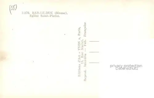 Bar_le_Duc_Lothringen Eglise Saint Pierre Bar_le_Duc_Lothringen