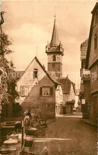 Obernai_Bas_Rhin Rue Sainte Odile Obernai_Bas_Rhin