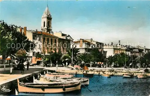 Sanary sur Mer Quai et Eglise Sanary sur Mer