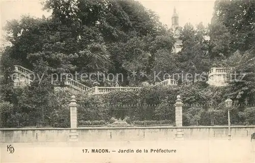 Macon_Saone et Loire Jardin de la Prefectur Macon Saone et Loire