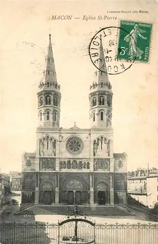 Macon_Saone et Loire Eglise St Pierre Macon Saone et Loire