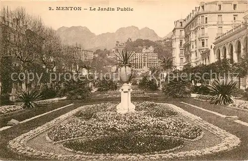 Menton_Alpes_Maritimes Jardin Public Menton_Alpes_Maritimes
