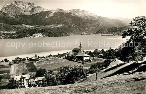 Annecy_Haute Savoie Lac vu de Sevrier Annecy Haute Savoie