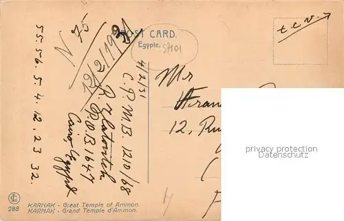 Karnak_Egypt Great Temple of Ammon Karnak Egypt