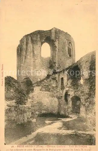 Petit_Andely_Le Chateau Gaillard Tour du Donjon Petit_Andely_Le