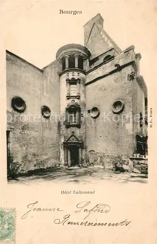 Bourges Hotel Lallemand Bourges