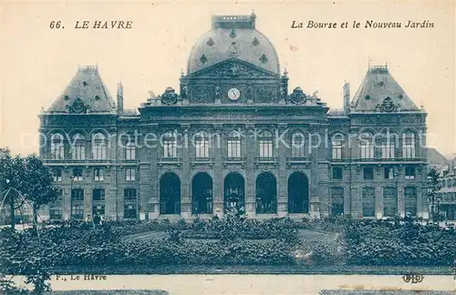 Le_Havre La Bourse et le Nouveau Jardin Le_Havre