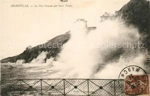 Granville_Manche Le Plat Gousset par Gros Temps Granville_Manche