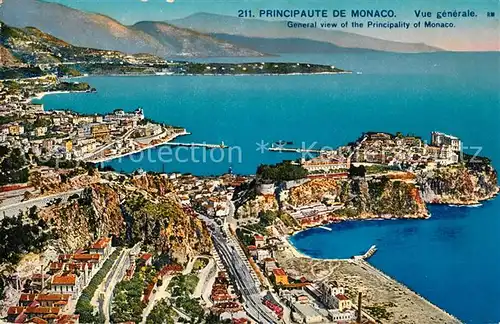 Monaco General view of the Principality of Monaco Monaco