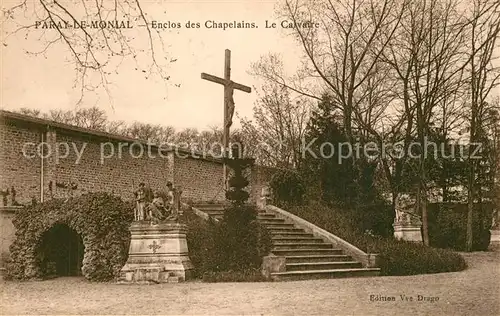 Paray le Monial Enclos des Chapelains le Calvaire Paray le Monial