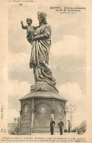 Le_Puy_Doubs Statue colossale de Notre Dame de France Le_Puy_Doubs