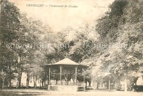 Charolles Promenade Saint Nicolas Pavillon Charolles