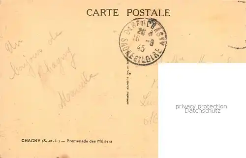 Chagny_Saone et Loire Promenade des Mûriers Chagny Saone et Loire