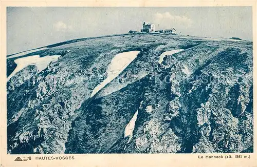 Gerardmer_Vosges Le Hohneck Hotel Hautes Vosges Gerardmer Vosges