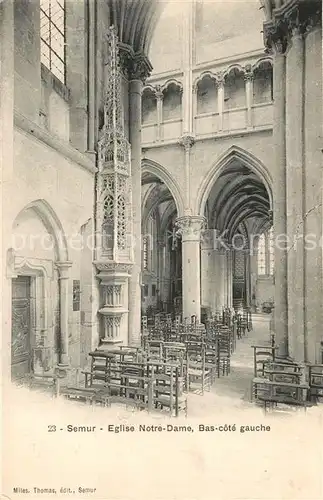 Semur en Auxois Eglise Notre Dame Interieur Semur en Auxois