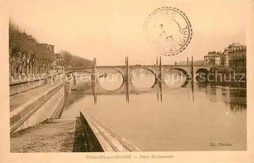 Chalon sur Saone Pont Saint Laurent Chalon sur Saone