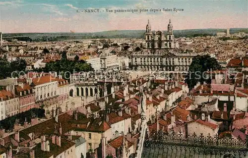 Nancy_Lothringen Vue panoramique prise depuis la Basilique Saint Epvre Nancy Lothringen