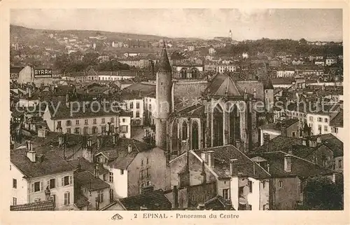 Epinal_Vosges Panorama du Centre Epinal Vosges