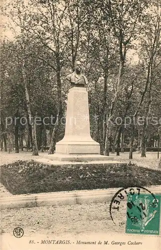 Montargis_Loiret Monument de M. Georges Cochery Montargis Loiret