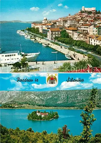 Sibenik Panorama Hafen Insel Sibenik