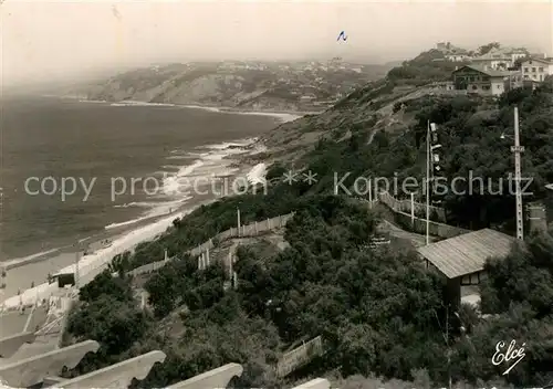 Guethary Vue generale du Golf au fond Bidard Guethary