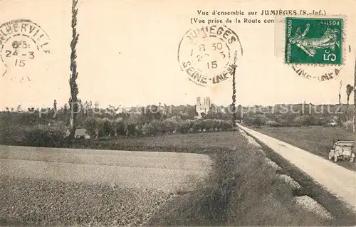 Jumieges Vue d ensemble Jumieges