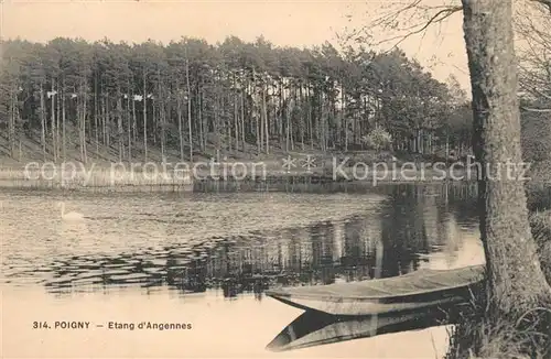 Poigny la Foret Etang d Angennes Poigny la Foret