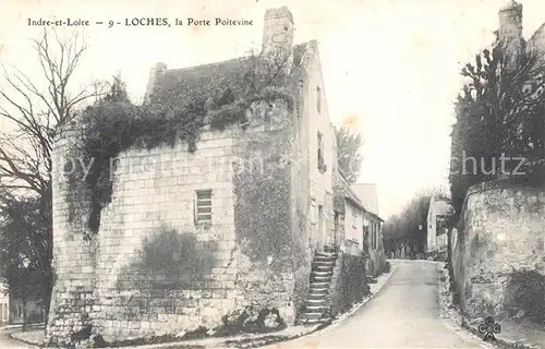 Loches_Indre_et_Loire la Porte Poitevine Loches_Indre_et_Loire
