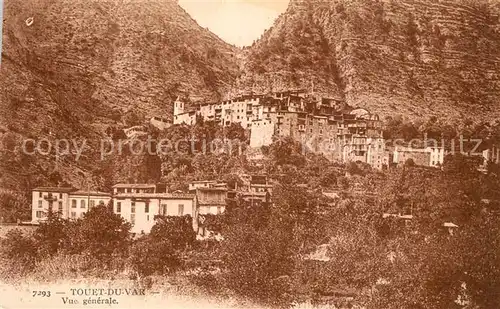 Touet sur Var Vue generale Touet sur Var