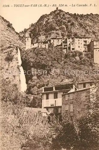 Touet sur Var La Cascade Touet sur Var