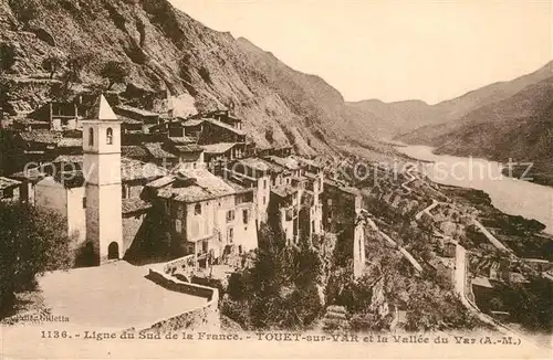 Touet sur Var Ligne du Sud de la France et la Vallee du Var Touet sur Var