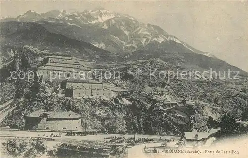 Modane Forts de Lesseillon Modane