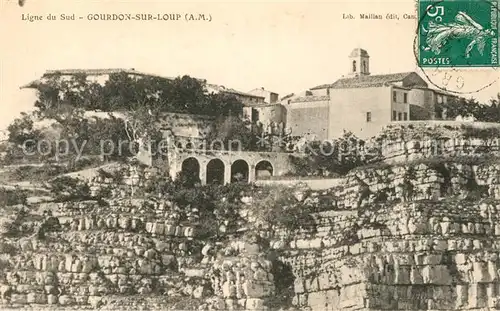 Gourdon_Alpes Maritimes Ligne du Sud Gourdon Alpes Maritimes