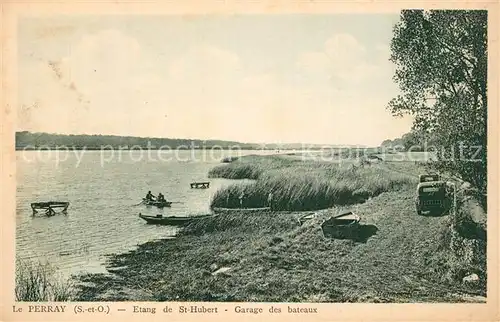 Le_Perray en Yvelines Etang de St Hubert Garage des bateaux Le_Perray en Yvelines