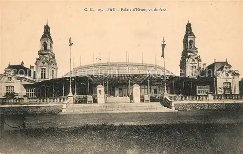 Pau Palais dHiver vue de face Pau
