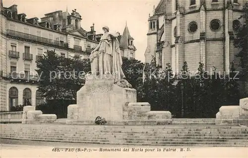 Pau Monument des Morts pour la Patrie Pau