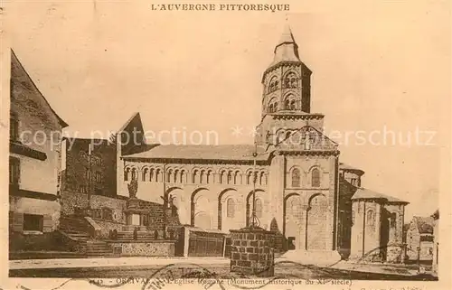 Orcival Eglise Romane Orcival