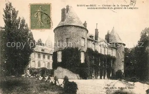 Rozoy_en_Brie Chateau de la Grange Rozoy_en_Brie