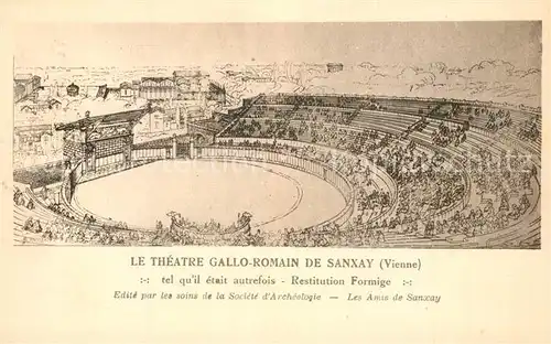 Sanxay Le Theatre Gallo Romain de Sanxay Sanxay