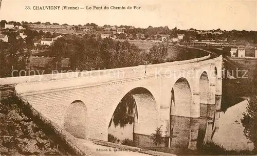 Chauvigny Le Pont du Chemin de Fer Chauvigny