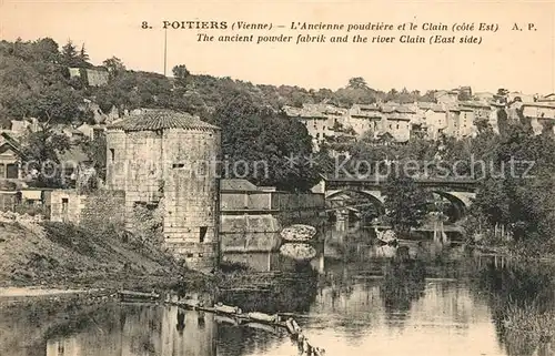 Poitiers_Vienne Ancienne poudriere et le Clain Poitiers Vienne