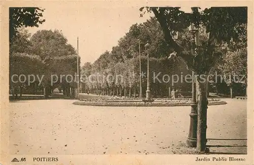 Poitiers_Vienne Jardin Public Blossac Poitiers Vienne