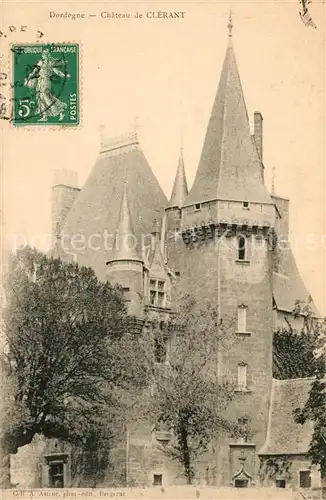 Dordogne Chateau de Clerant Dordogne